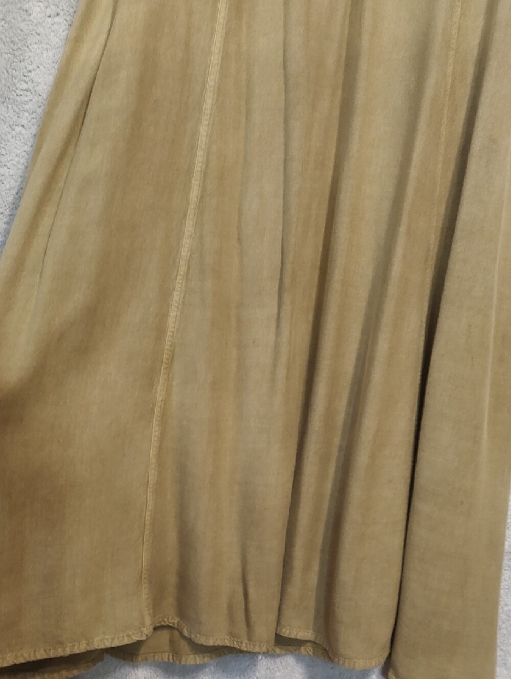 Bohemian Olive Embroidered Maxi Dress - Picture 3 of 10
